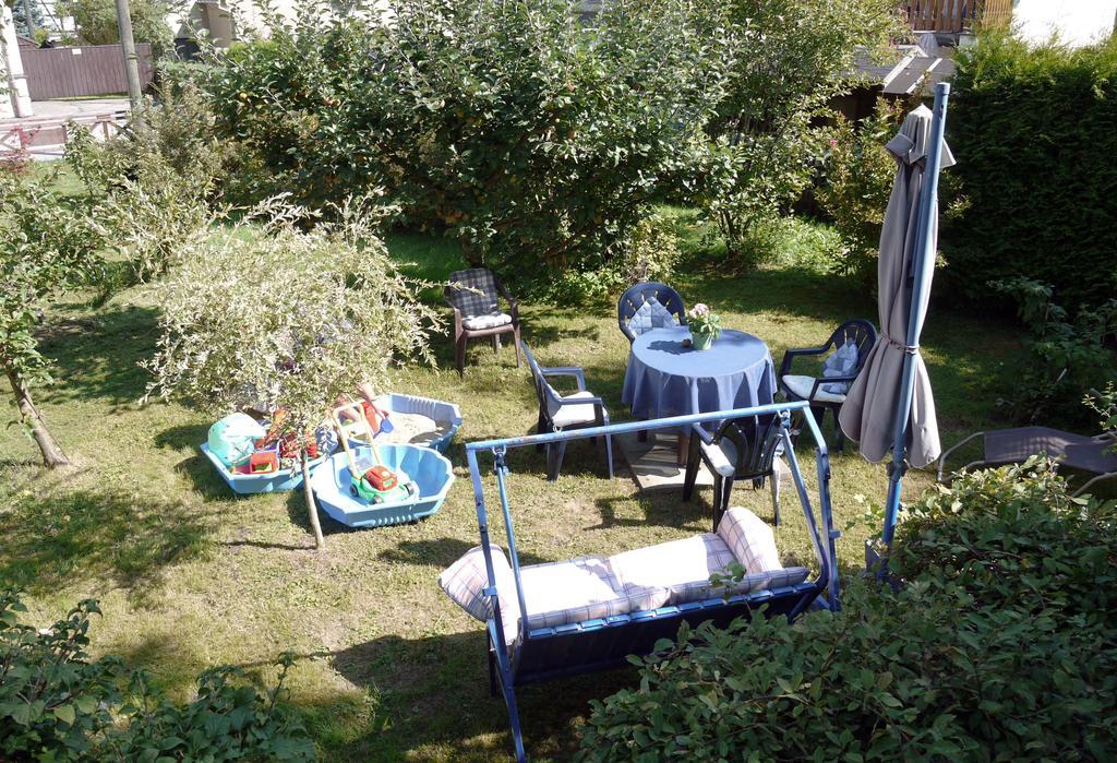 Familien-Ferienwohnung Haustein Konigswalde Eksteriør billede