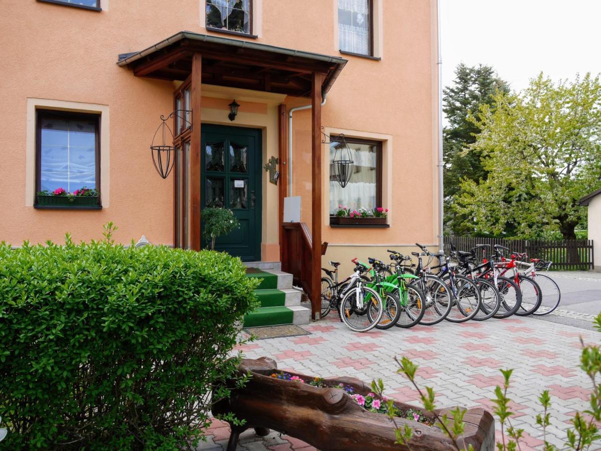 Familien-Ferienwohnung Haustein Konigswalde Eksteriør billede